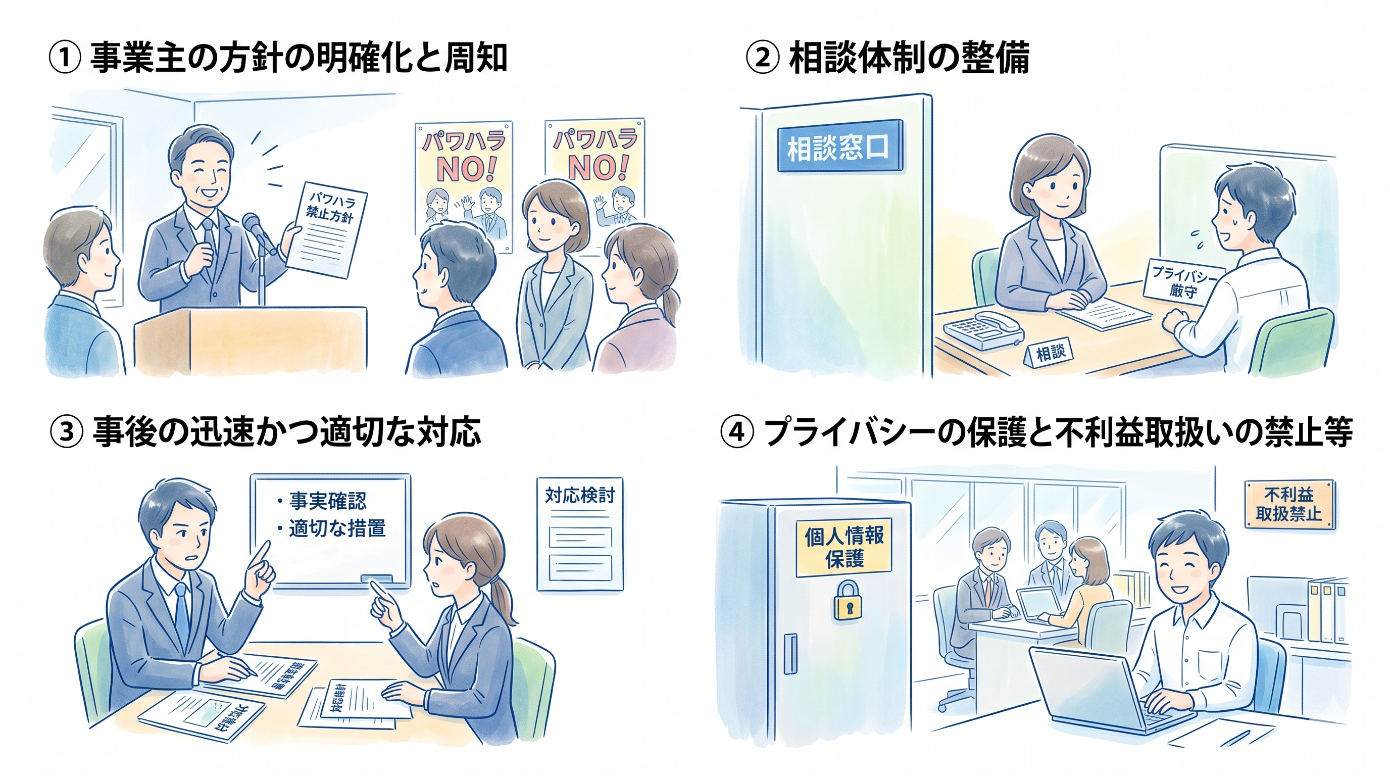 パワハラ防止